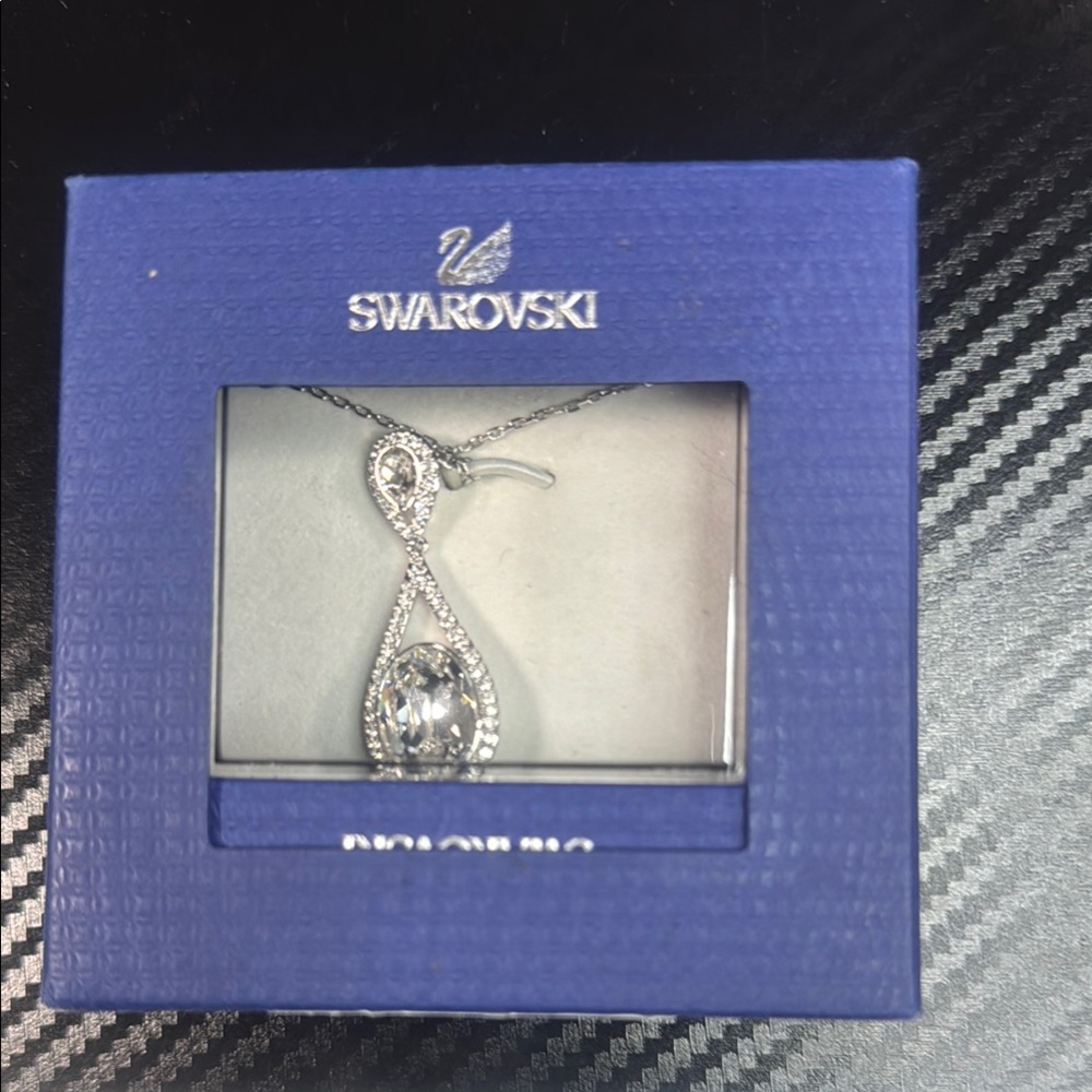 Swarovski Crystal "Swinging" Necklace Pendant